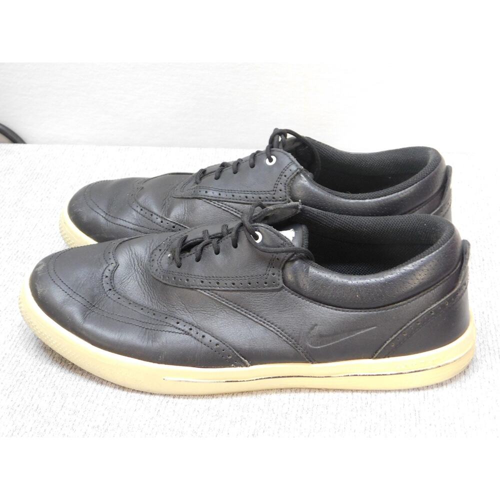 Nike Lunar Swingtip Shoes Mens Size 11 Wide Black Lunarlon Golf 577372-001